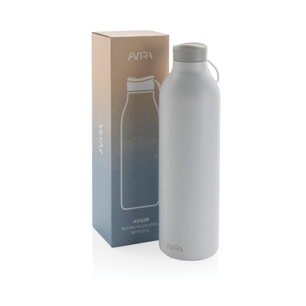 Avira Avior RCS gerecycled roestvrijstalen fles 1L