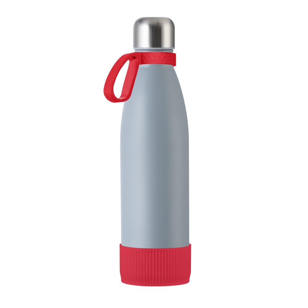 Fles RETUMBLER-myTOULON - rood, grijs