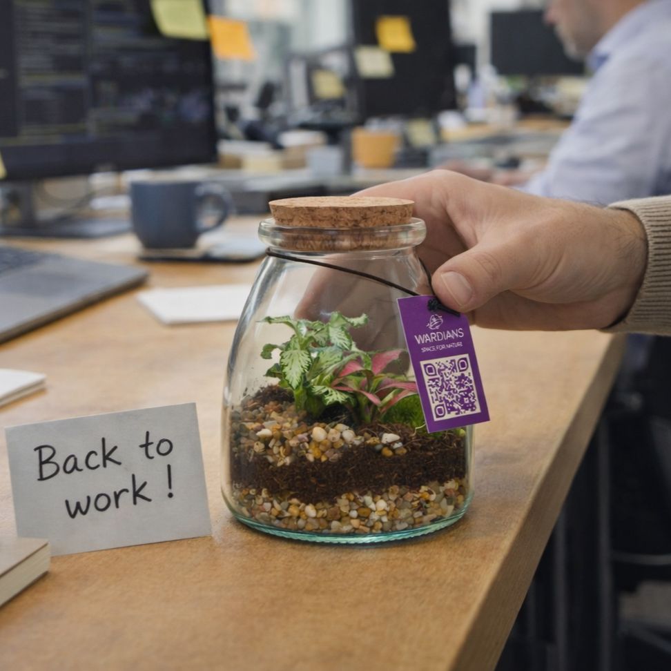Wardians® Ecosystem - Bottle small, Zonder verpakking