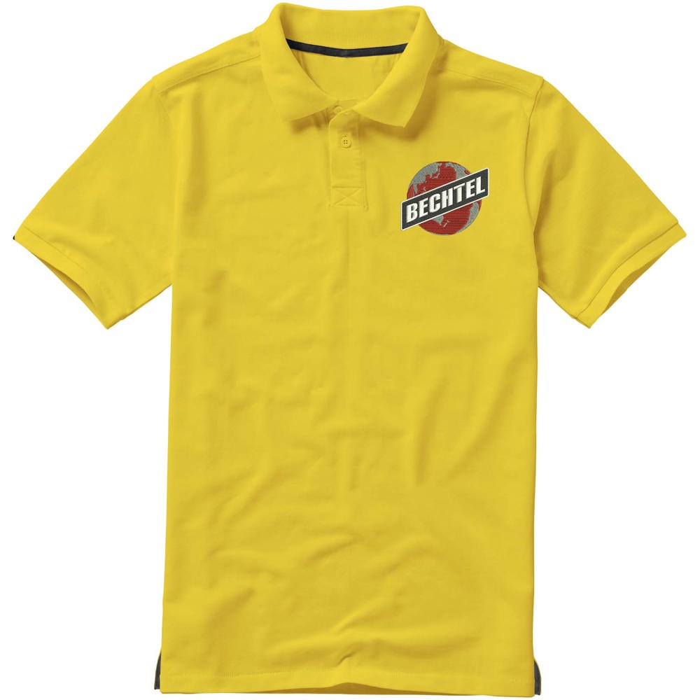 Calgary 200 g/m² herenpolo met korte mouwen