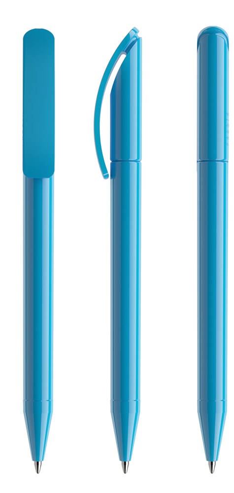 Prodir DS3TPP Polished - Cyan Blue polished