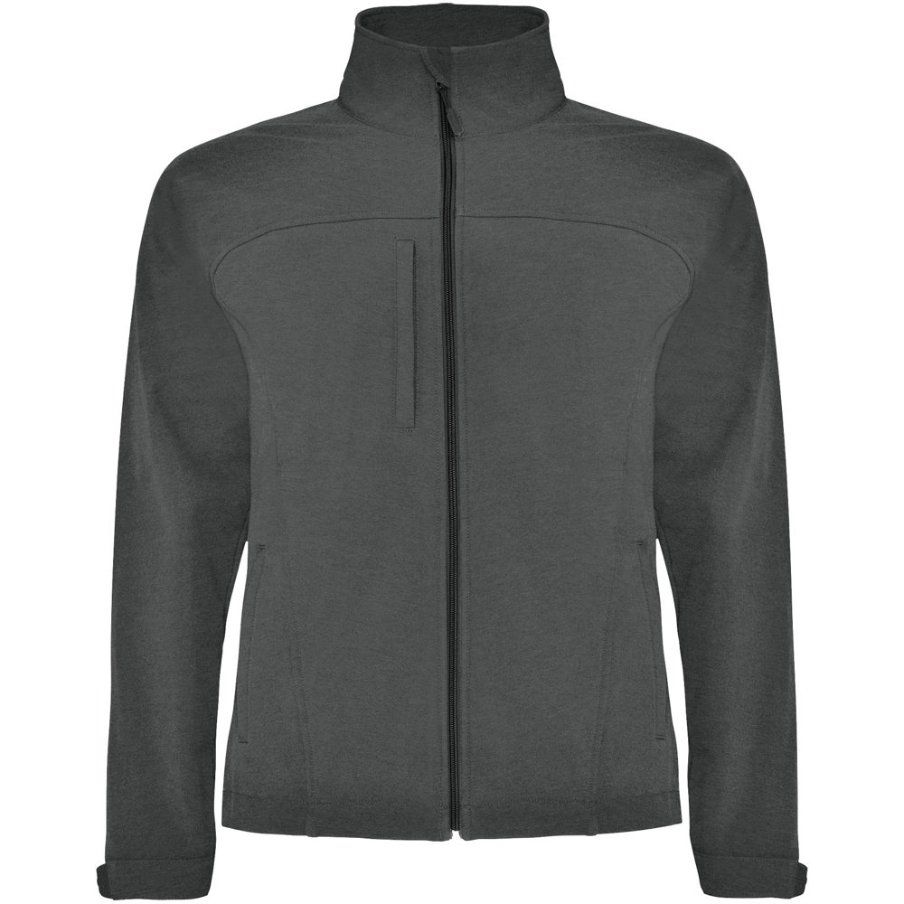 Rudolph unisex softshell jack - Donkerlood