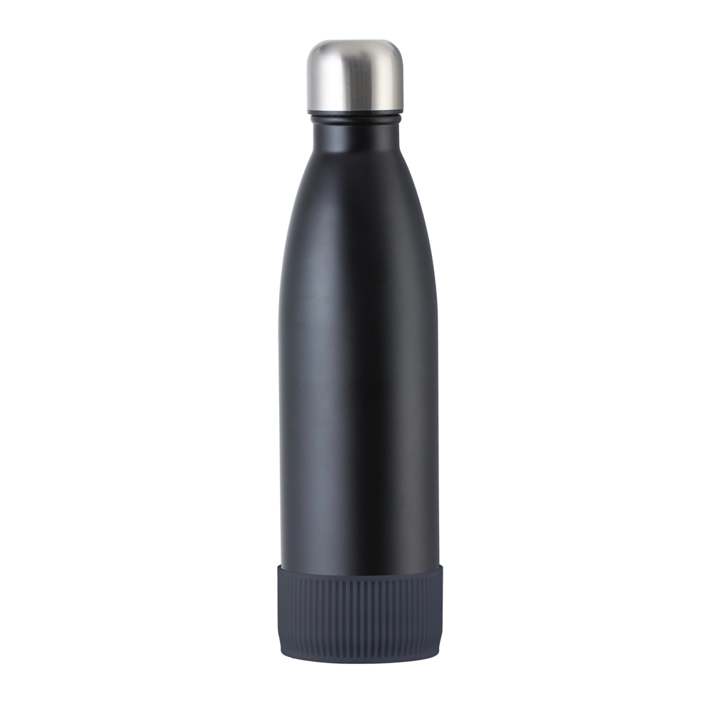 Fles RETUMBLER-myTOULON - donkergrijs, zwart, zilver