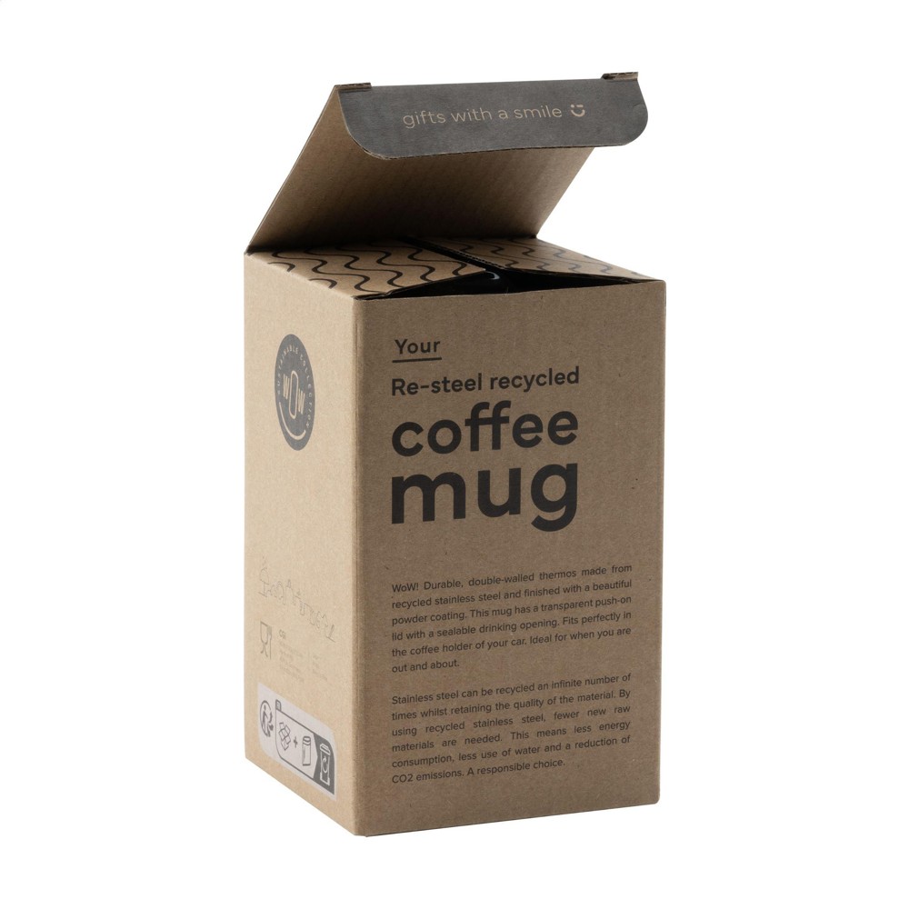 Re-Steel RCS Recycled Coffee Mug 380 ml thermosbeker