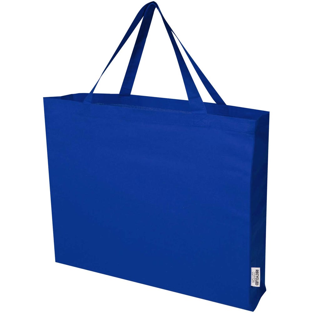 Odessa draagtas van 220 g/m² GRS gerecycled katoen 40L - Koningsblauw