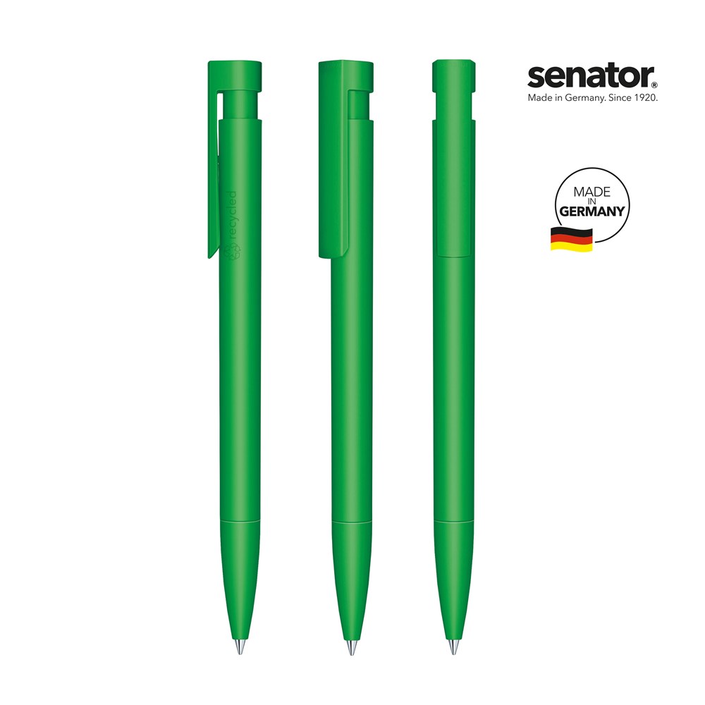 senator® Liberty Matt Recyceld  retractable pen - groen 347