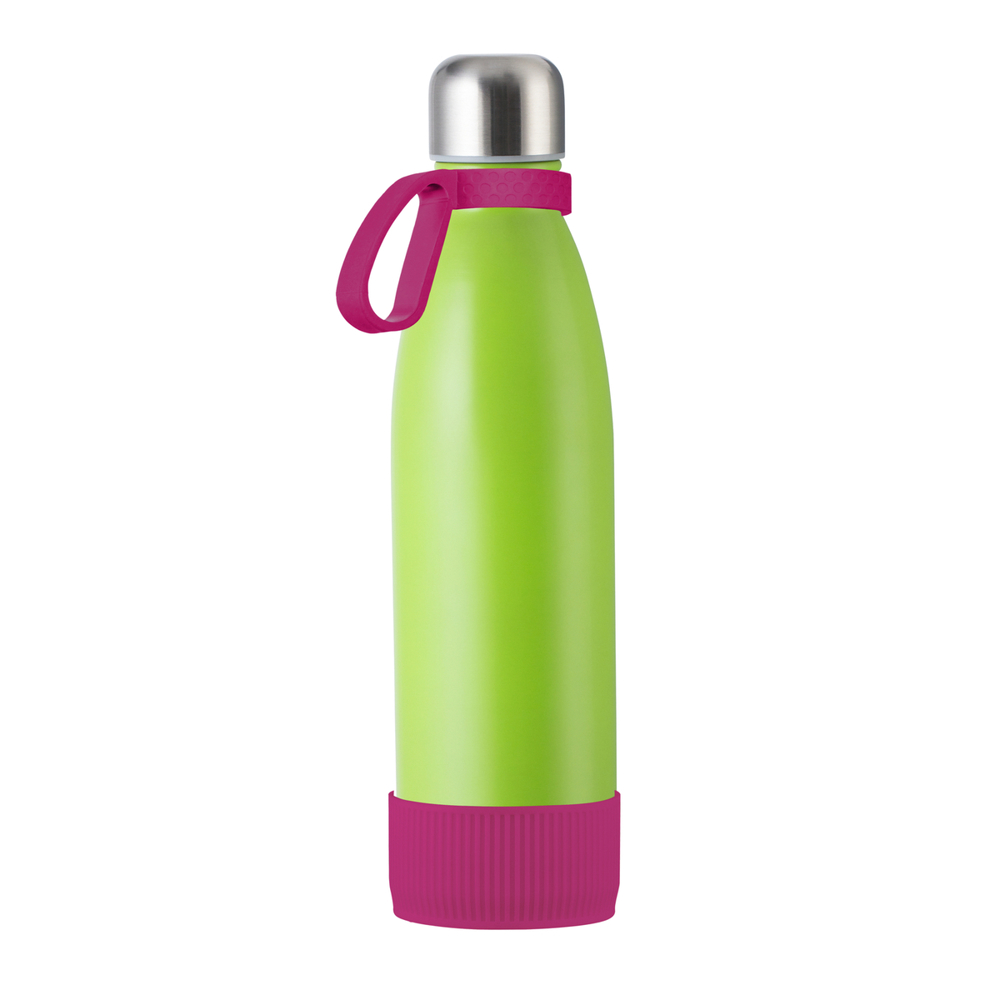 Fles RETUMBLER-myTOULON - magenta, lichtgroen