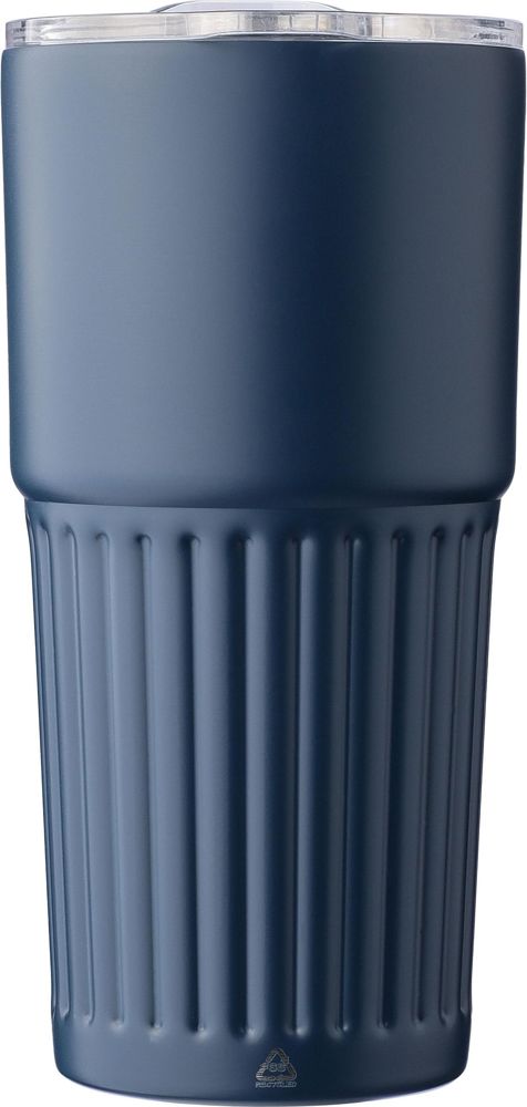 Gerecyclede roestvrijstalen dubbelwandige drinkmok (500 ml) Kael