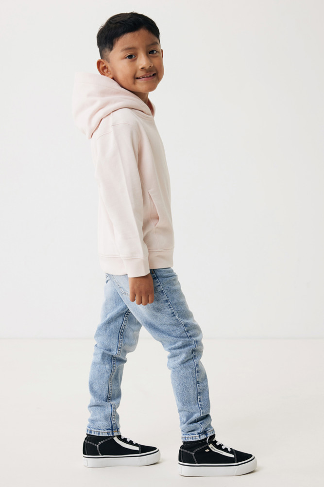 IQONIQ Yengo kids recycled katoen hoodie met steekzakken