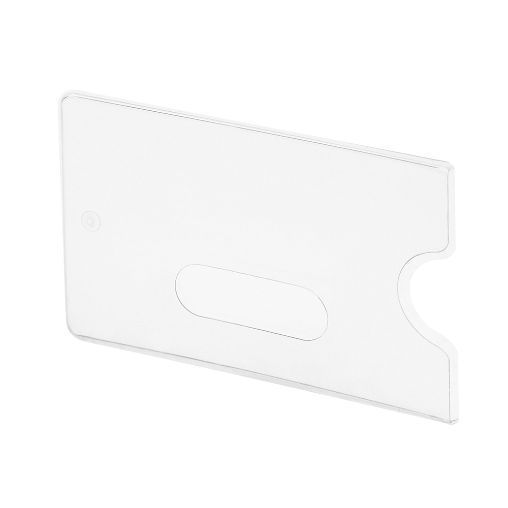 Flexibele credit card houder - glashelder