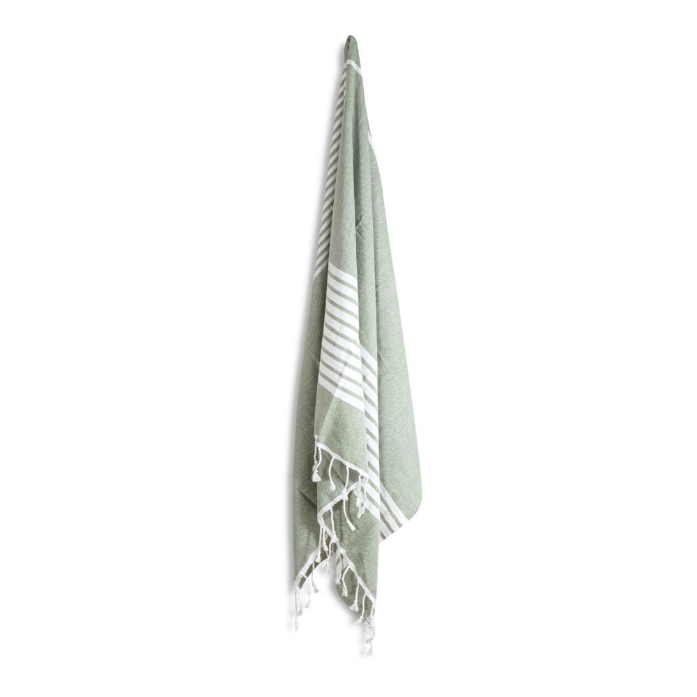 Sagaform Ella Hamamdoek biokatoen 90x170cm - groen