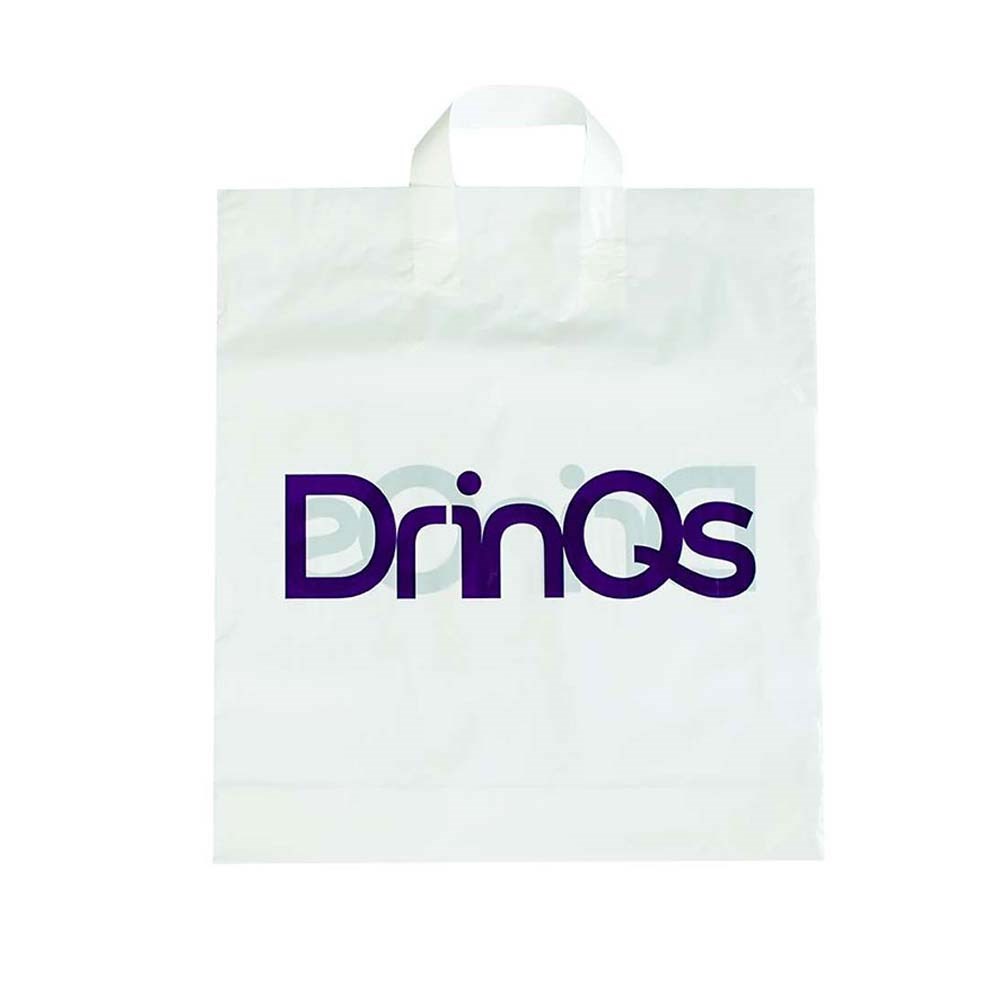 Plastic tas, 45 x 45 x 7,5 cm, 48 micron, ldpe, lushandvat, 2 zijden