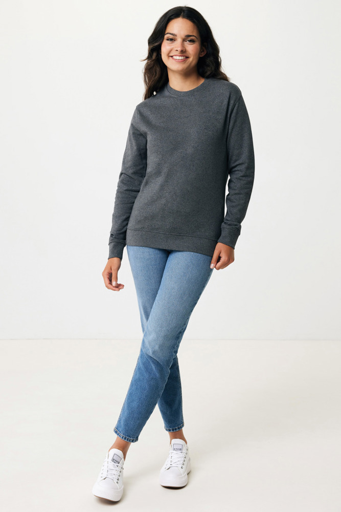 IQONIQ Denali gerecycled katoen sweater ongeverfd