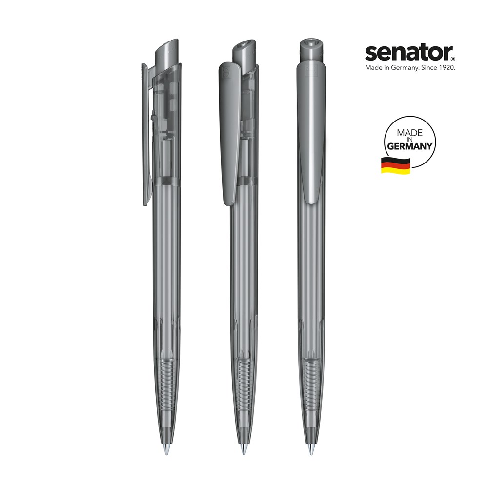 senator® Dart Clear balpen - cool gray 9