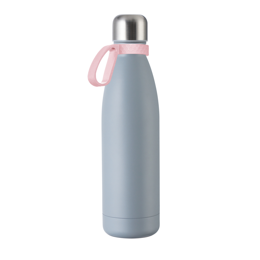 Fles RETUMBLER-myTOULON - lichtmagenta, roze, grijs