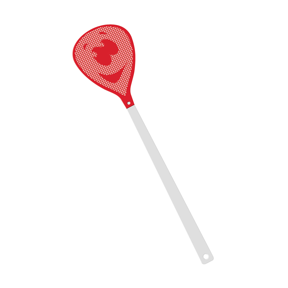 Vliegenmepper "gezicht" - Wit/rood