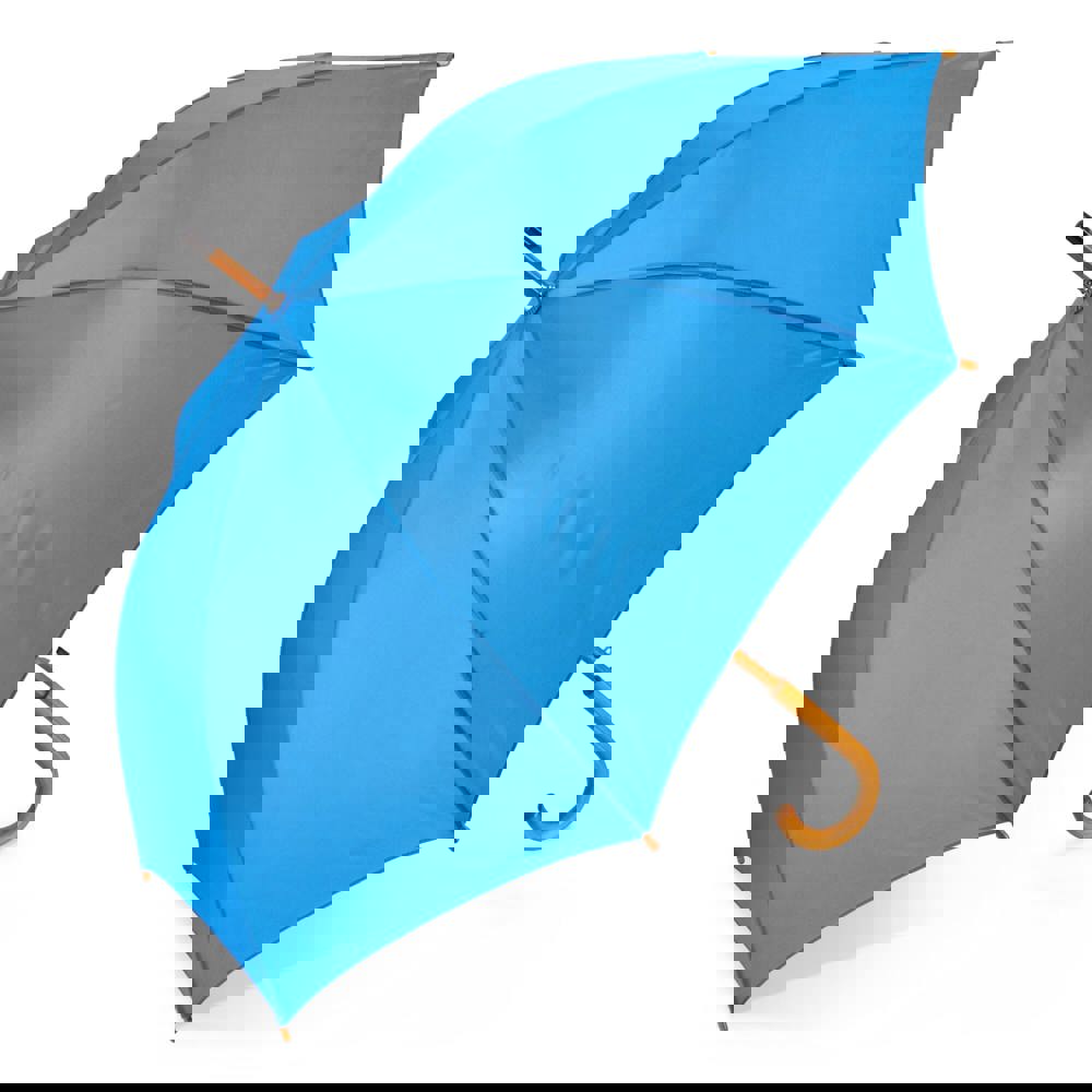 Aran 190T Polyester 23" Paraplu Auto open - Blauw