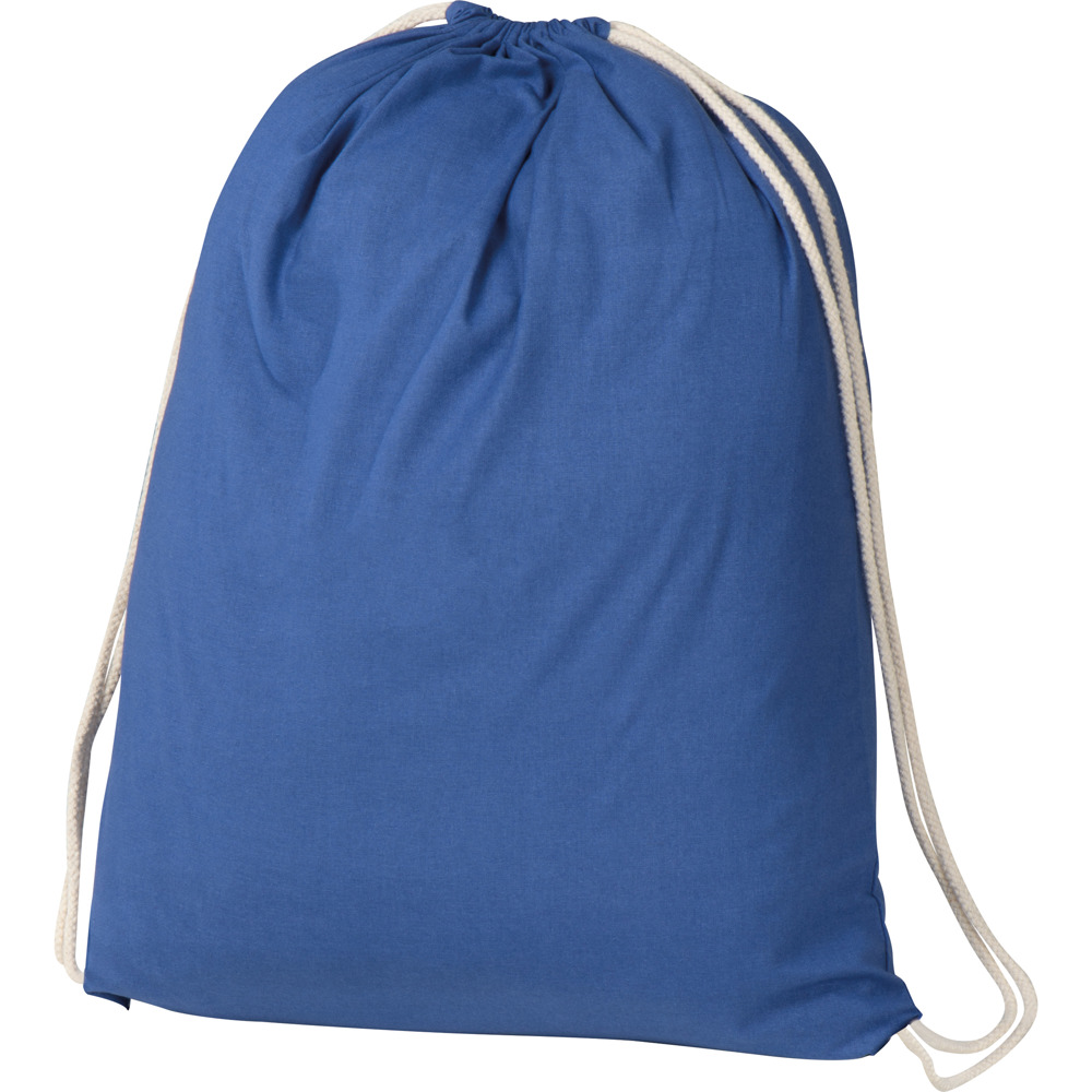 Katoenen sporttas Boedapest - Blauw
