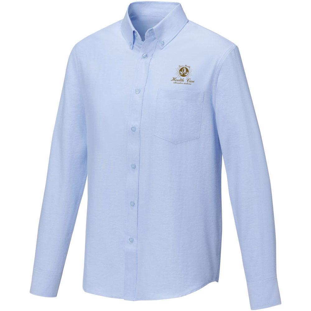 Pollux 130 g/m² herenoverhemd met lange mouwen