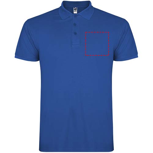 Star 200 g/m² herenpolo met korte mouwen
