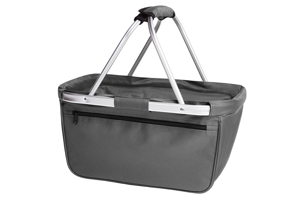 shopper BASKET - antraciet