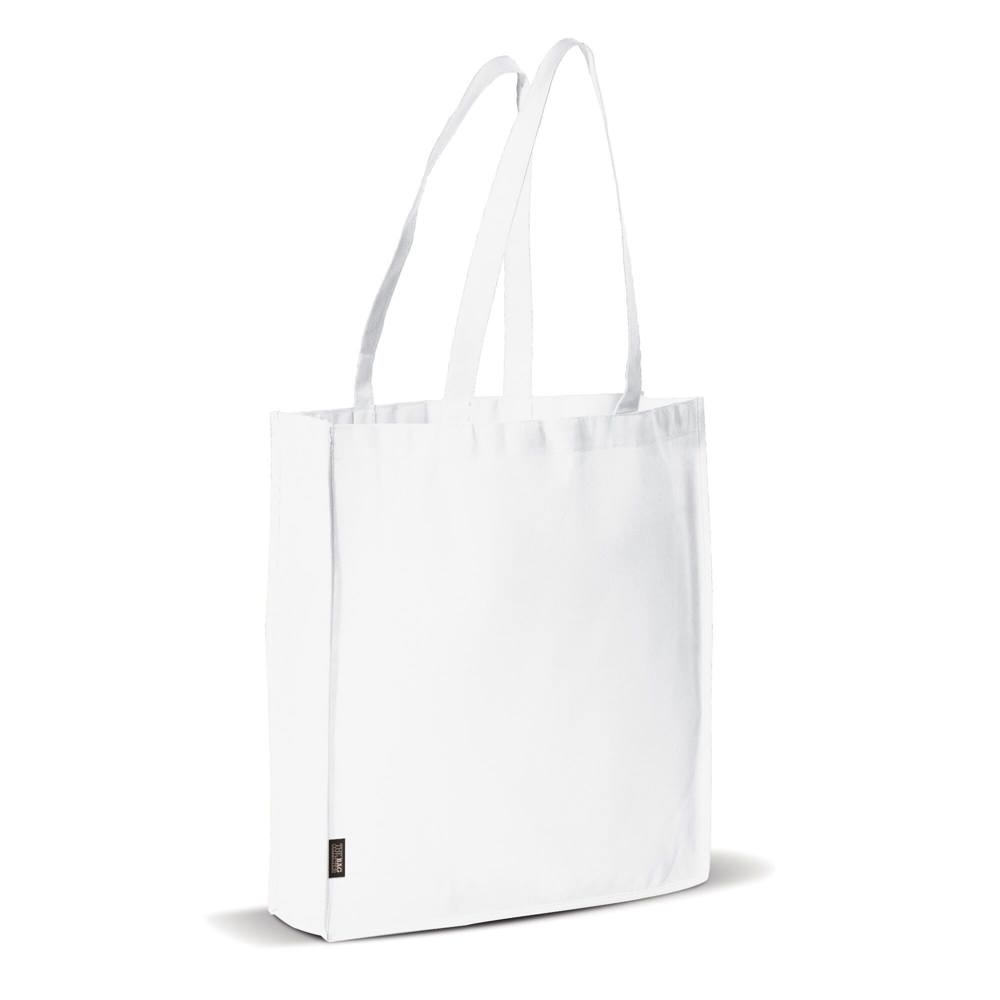 Schoudertas non-woven 75g/m² - Wit