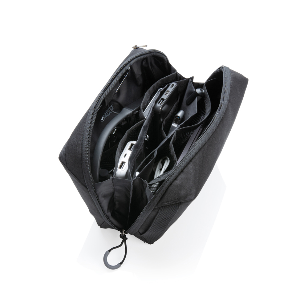 Swiss Peak AWARE™ tech pouch PVC-vrij