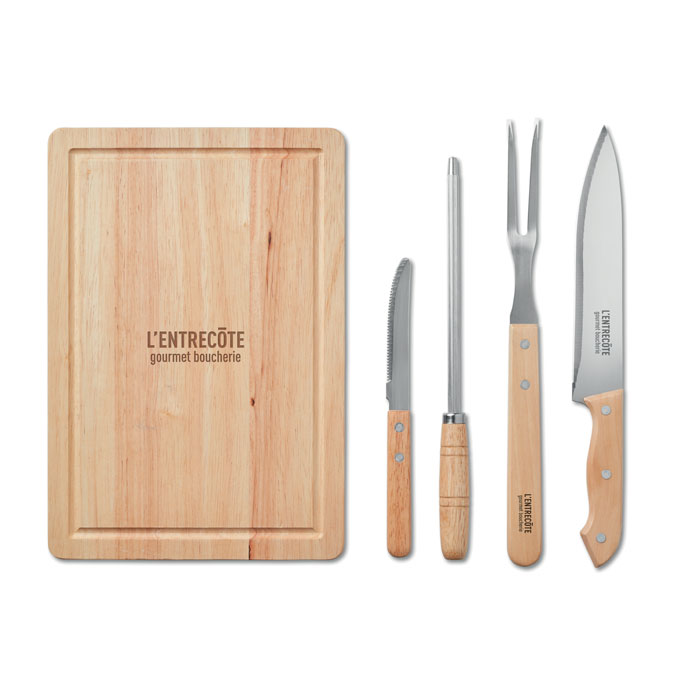 GRILLE - 4-Delige BBQ accessoire set