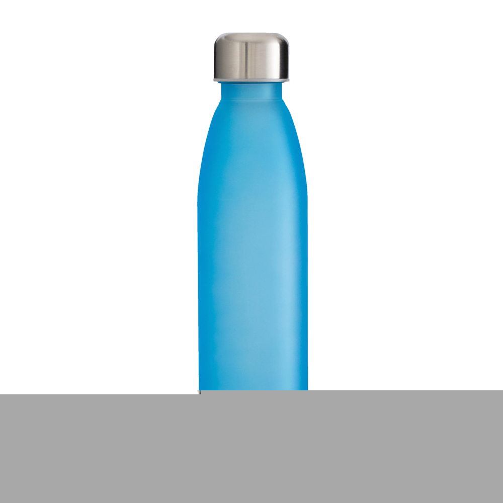 Fles GLASS - oijfgroen, zilver, cyaan