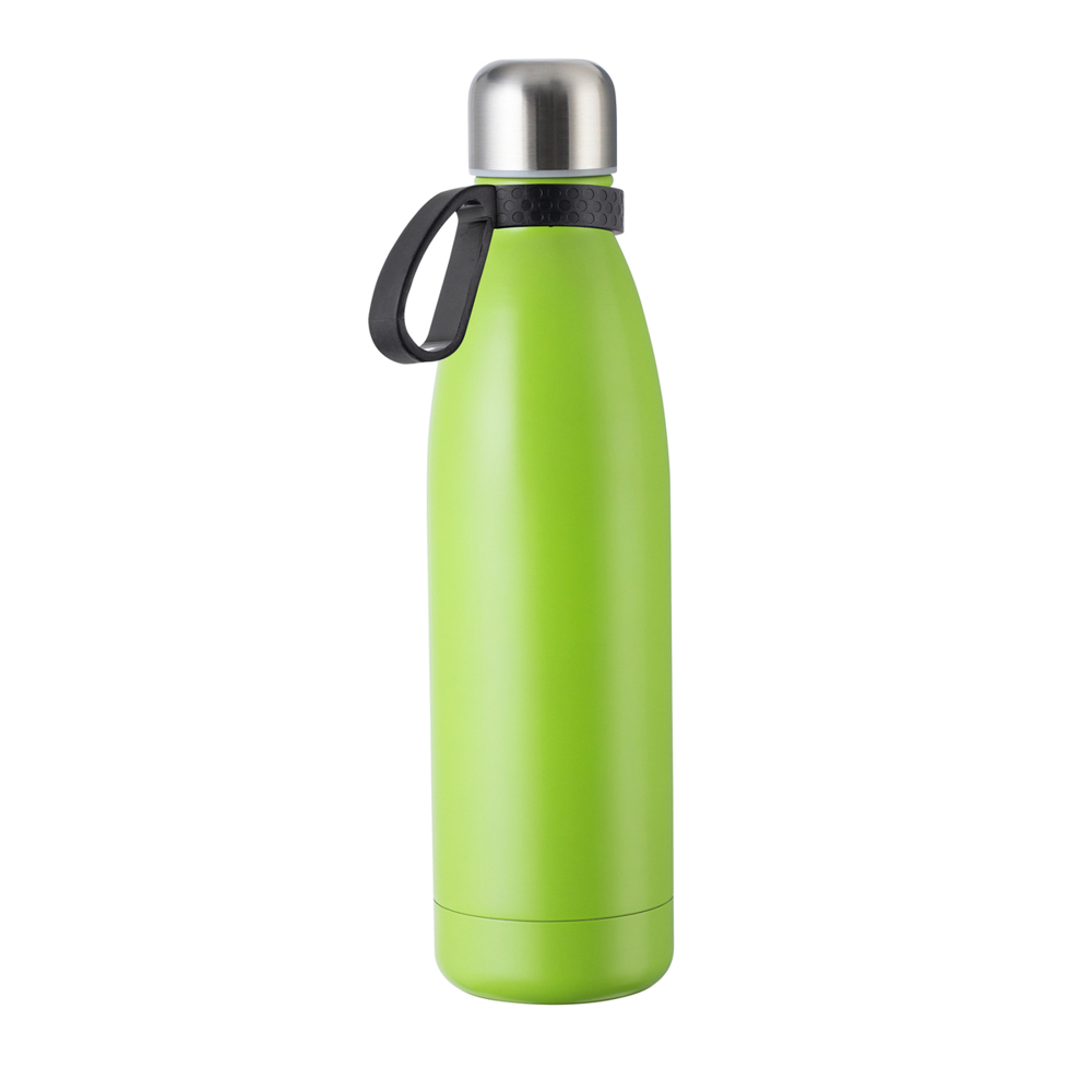 Fles RETUMBLER-myTOULON - zwart, lichtgroen