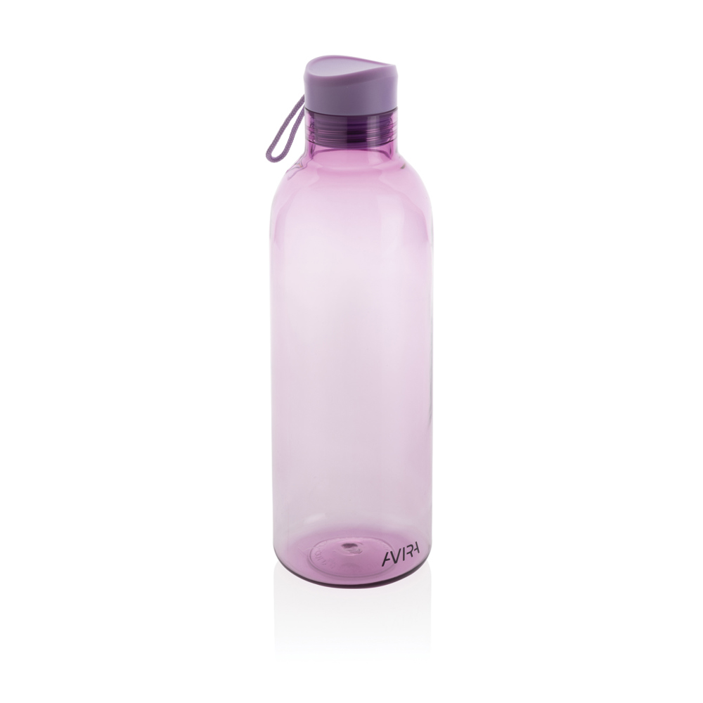 Avira Atik RCS Gerecycled PET fles 1L - paars (± PMS 264C)