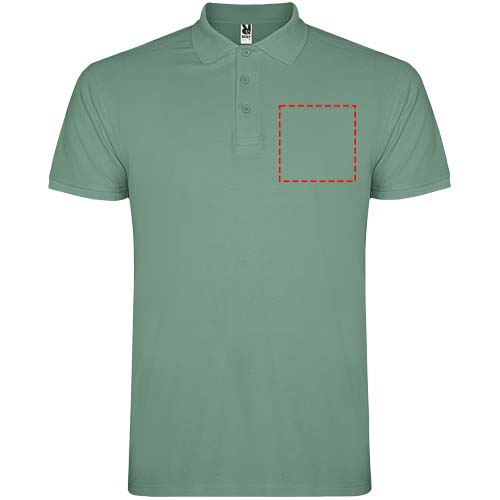 Star 200 g/m² herenpolo met korte mouwen