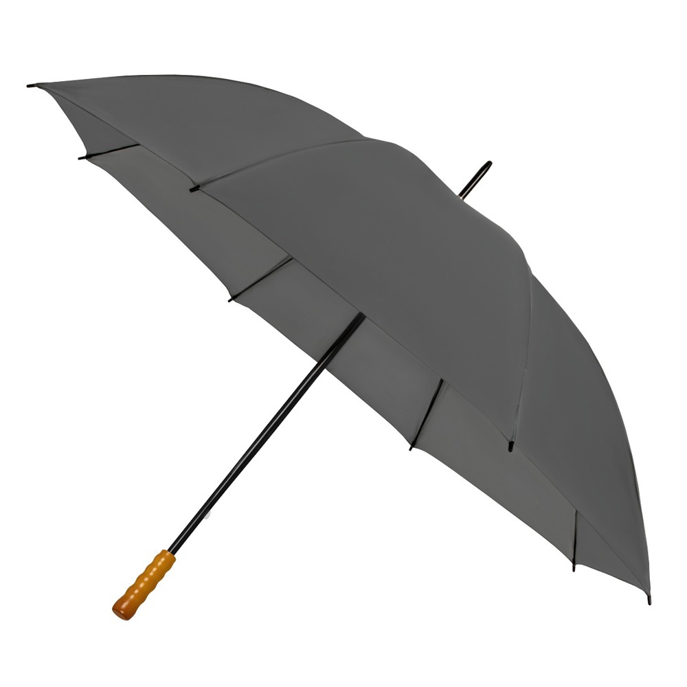 FALCONETTI - Golfparaplu - Handopening -  130 cm - grijs (± PMS cool grey 9C)