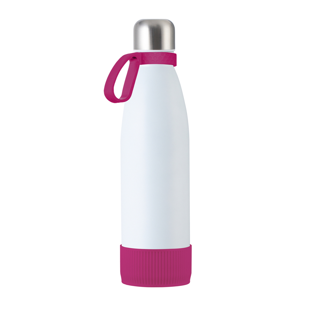 Fles RETUMBLER-myTOULON - magenta, wit