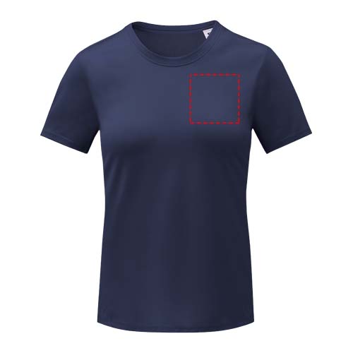 Kratos 105 g/m² cool fit dames T-shirt met korte mouwen