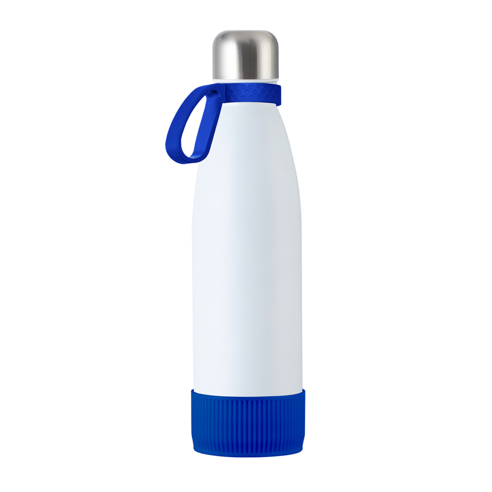 Fles RETUMBLER-myTOULON - Blauw, Wit