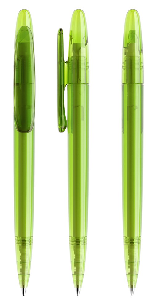 Prodir DS5 TTT Transparent - Lime Green T41 transparant