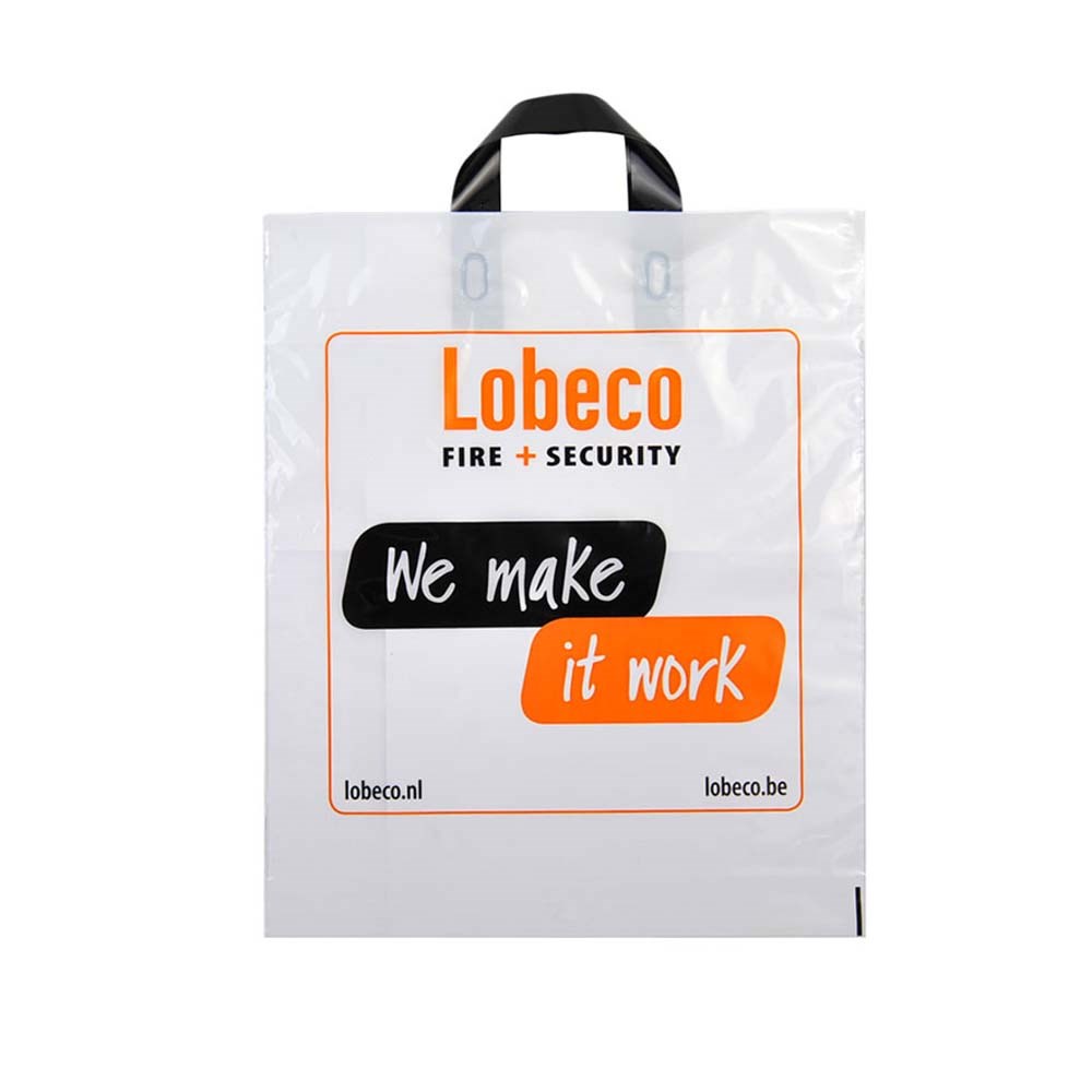 Plastic tas, 45 x 45 x 7,5 cm, 48 micron, ldpe, lushandvat, 2 zijden