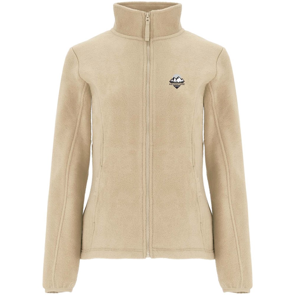 Artic fleece damesjack met volledige rits