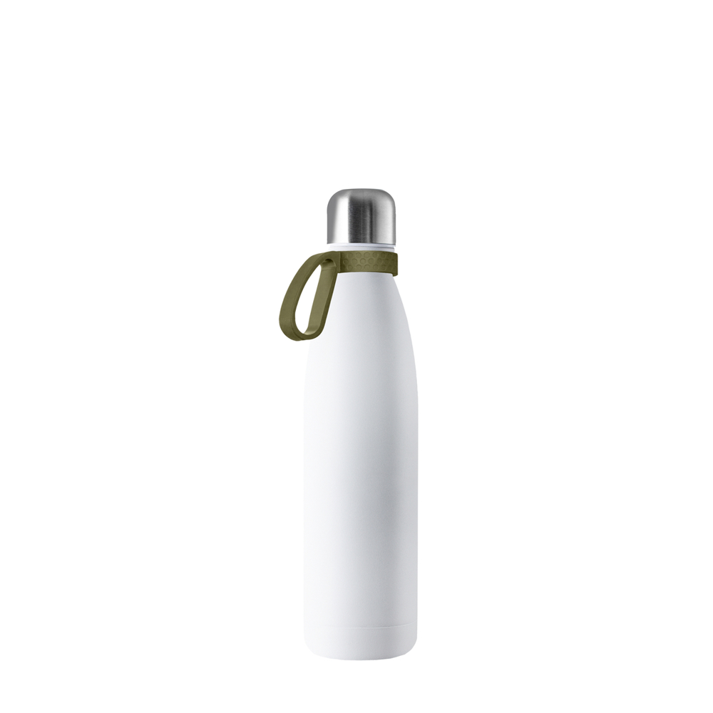 Thermofles RETUMBLER-NIZZA - zilver, wit, oijfgroen