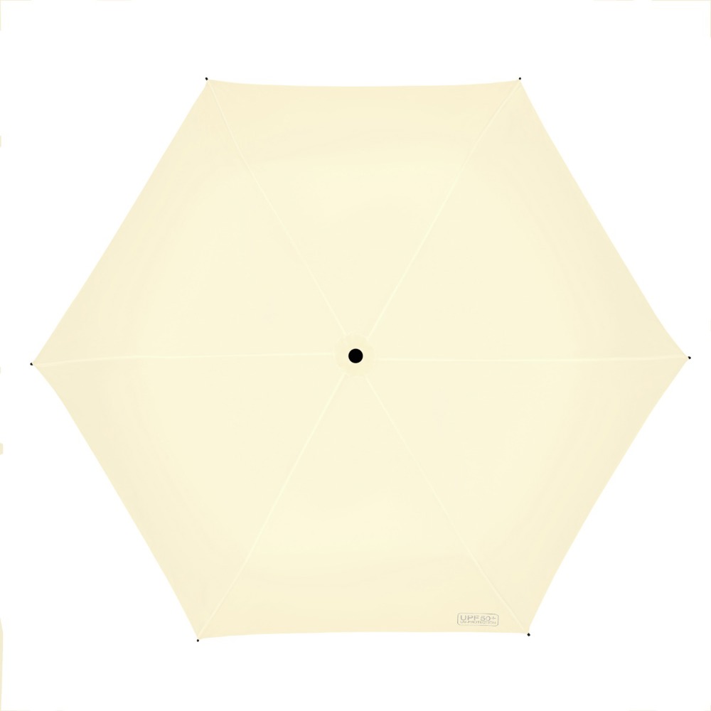 FALCONETTI - Opvouwbare zomerparaplu - Handopening - Windproof -  91 cm - Gebroken wit