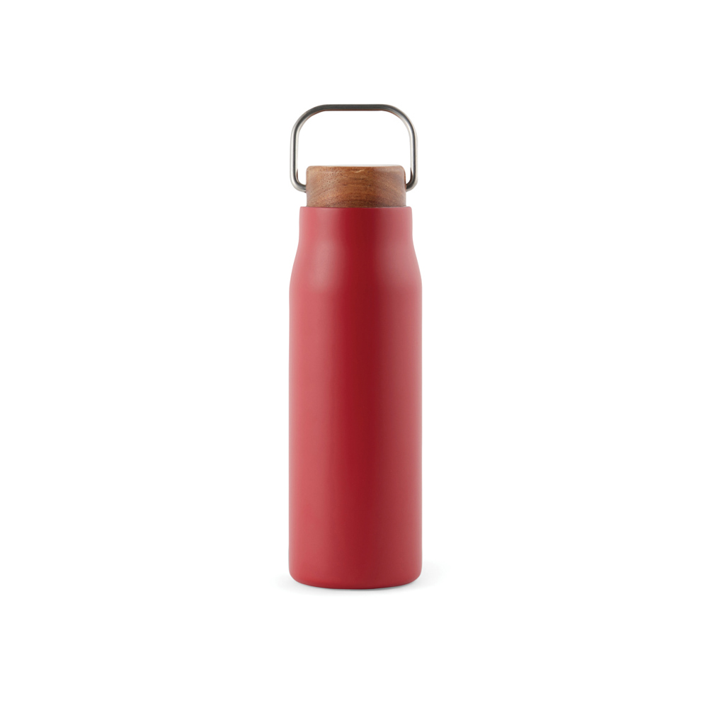 VINGA Ciro RCS gerecycled RVS vacuümfles 300ML - rood (± PMS 1805)