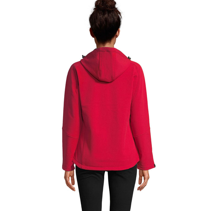 REPLAY WOMEN - REPLAY DAMES HOOD SOFTSHELL