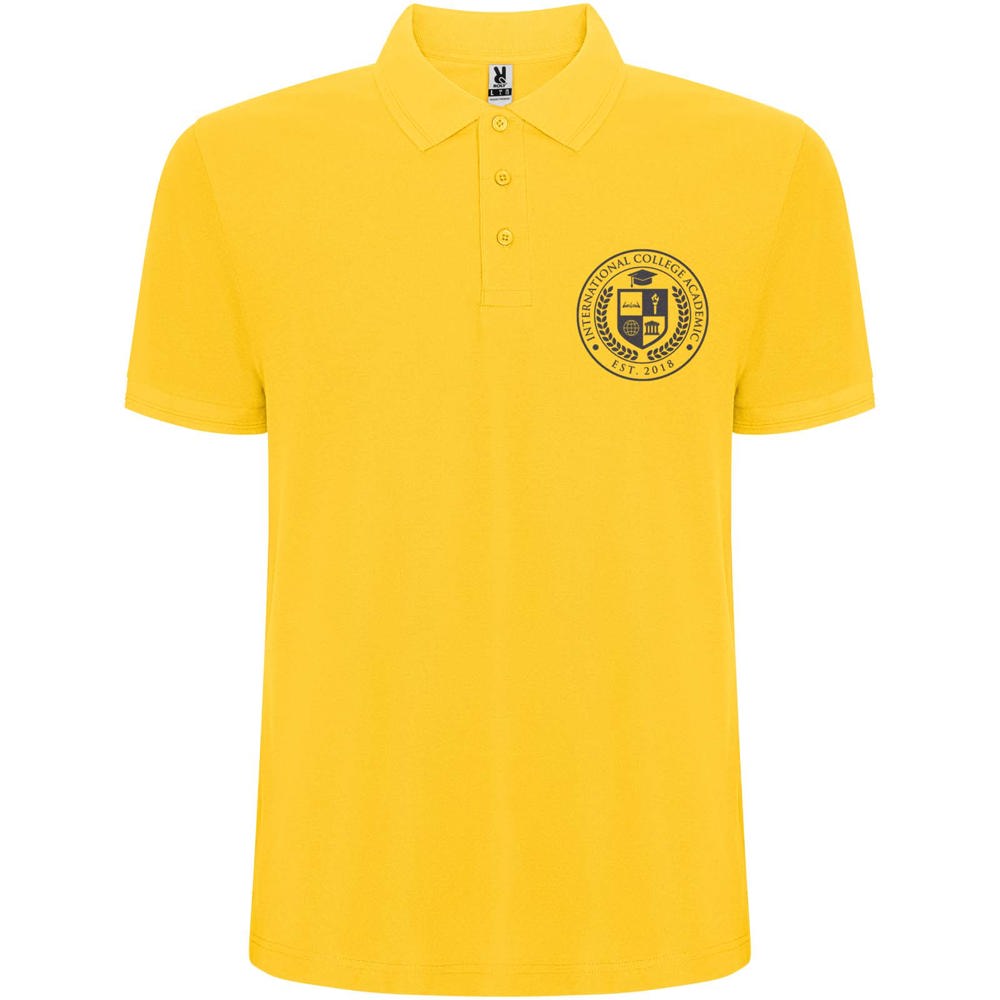 Pegaso Premium 220 g/m² herenpolo met korte mouwen