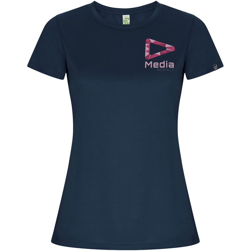 Imola 135 g/m² sportshirt met korte mouwen voor dames