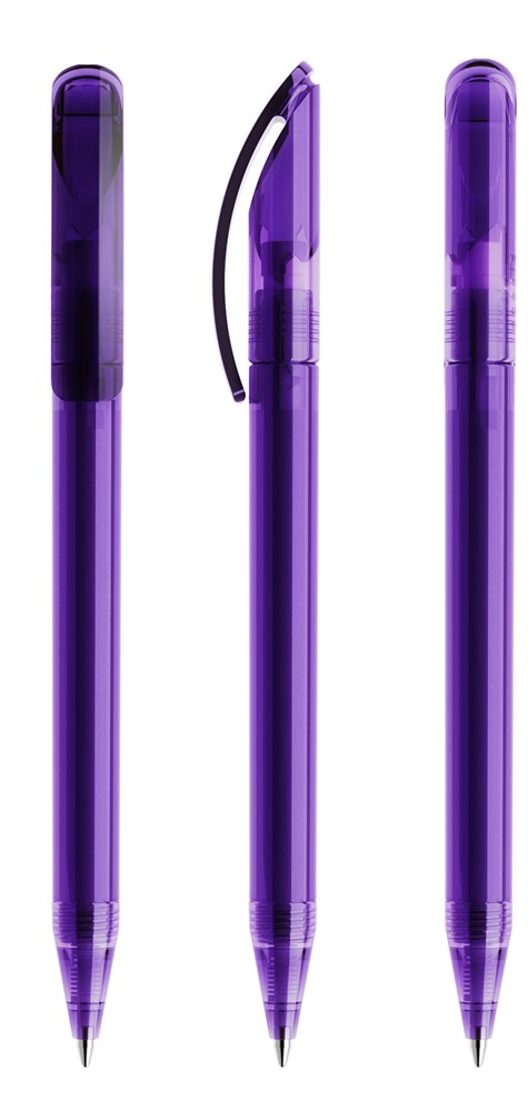 Prodir DS3TTT Transparent - Purple transparant