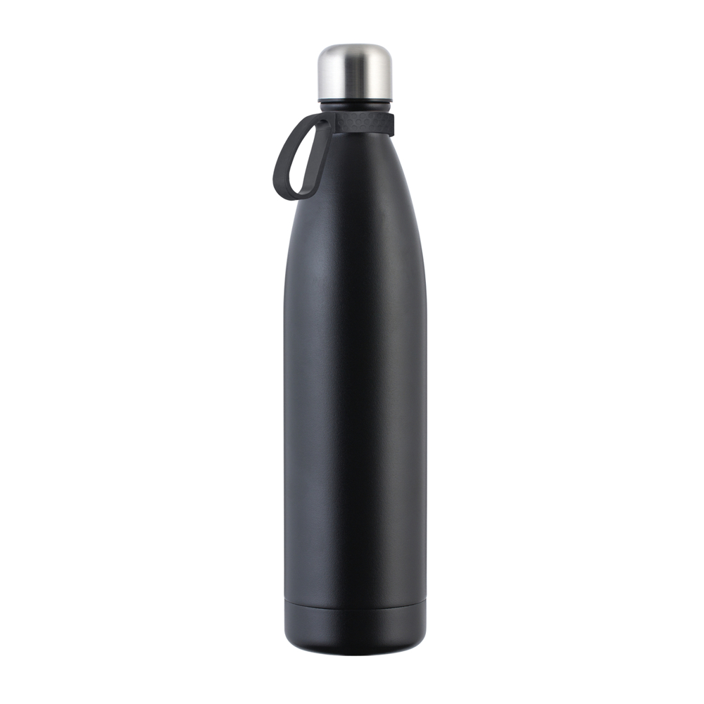 Thermofles RETUMBLER-NIZZA XXL - donkergrijs, zwart, zilver