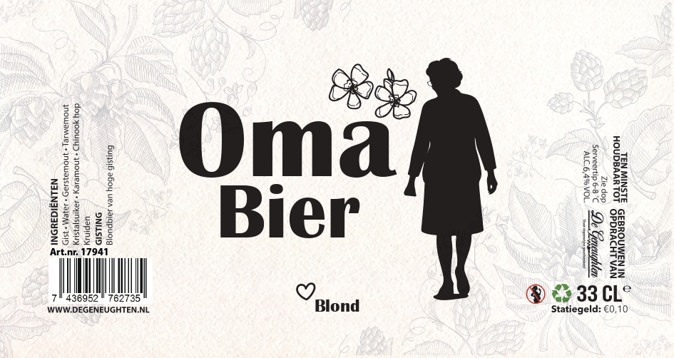 Speciaalbier Oma Bier Blond - 33cl
