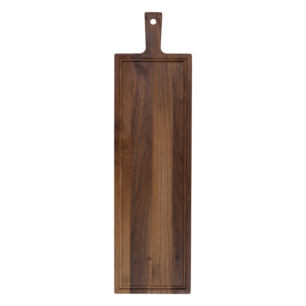 Plank met handvat walnoot - Walnoothout
