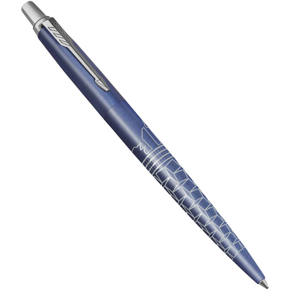 Parker Jotter SE Global Icons balpen (blauwe inkt)